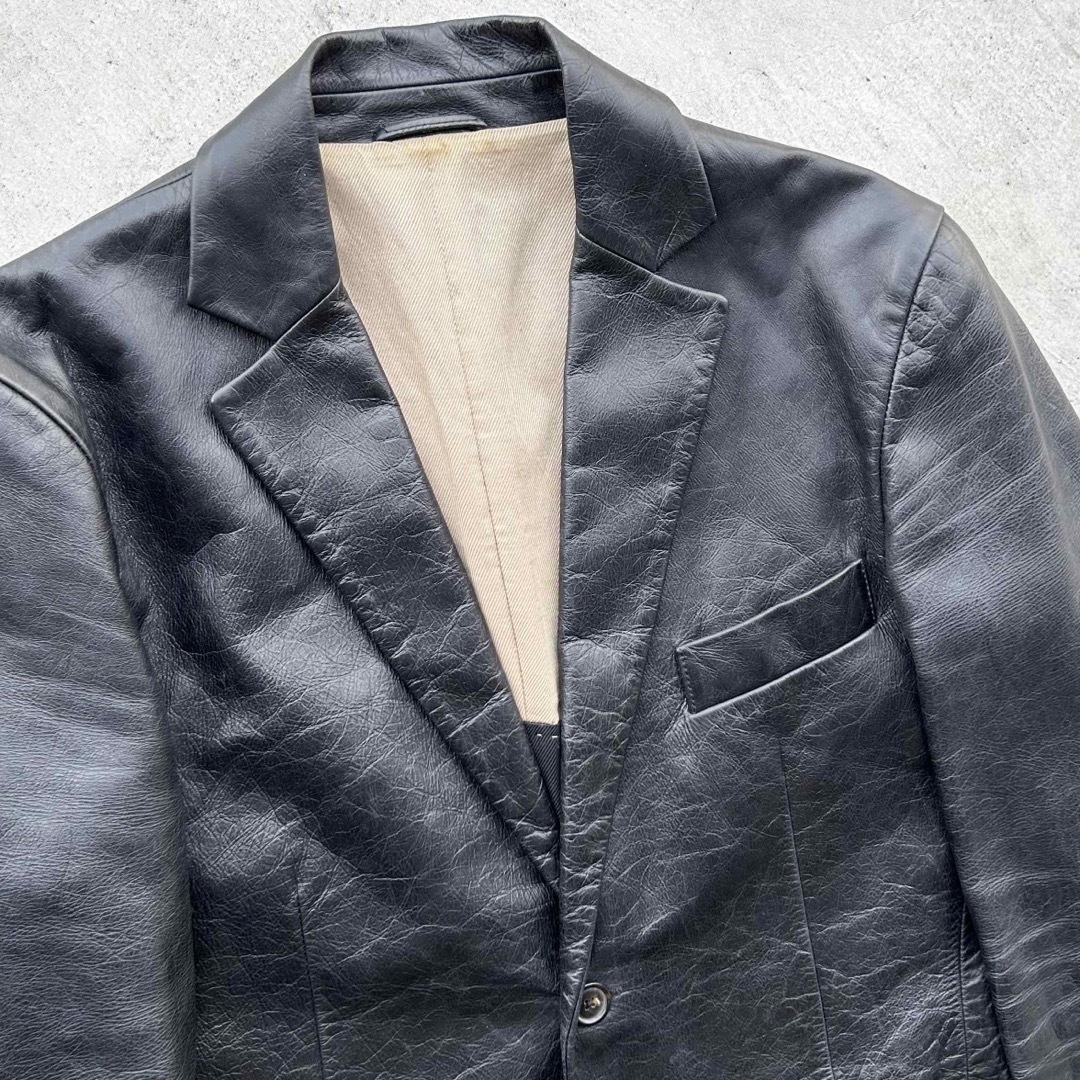 JIL SANDER ジルサンダー レザージャケット 本革 テーラード