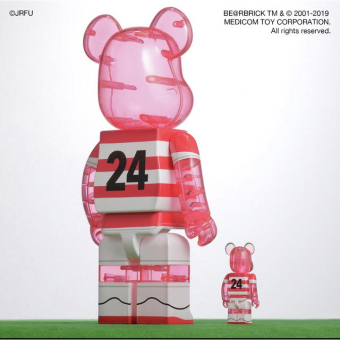 ラグビー 日本代表 2019年 BE@RBRICK 100% & 400%