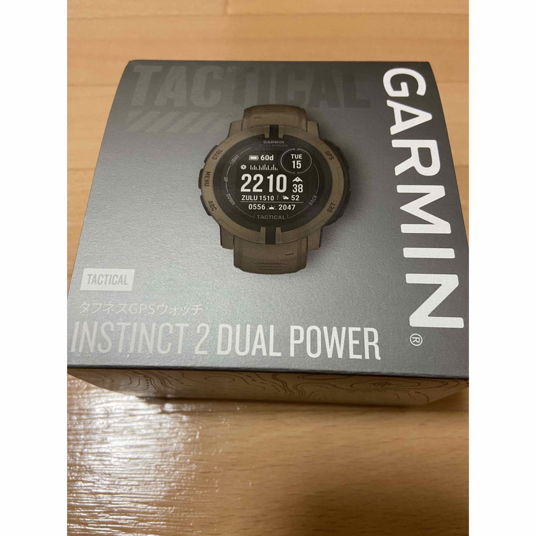 GARMIN - ガーミン Instinct 2 dual powerタクティカル カーキの通販