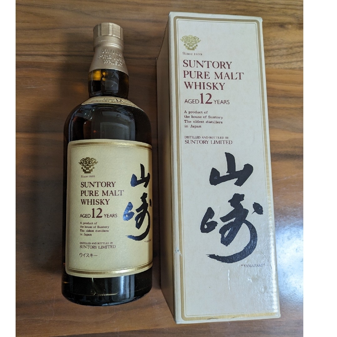 サントリー　ピュアモルトウイスキー　山崎12年　43%　750ml