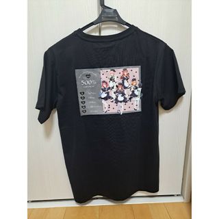 シマムラ(しまむら)の【新品】五等分の花嫁 ナース集合プリントTシャツ Lサイズ黒(Tシャツ/カットソー(半袖/袖なし))