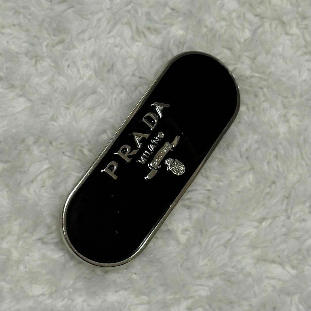 新品未使用 プラダ バレッタ prada ヘアクリップ ブラック ノベルティ ...