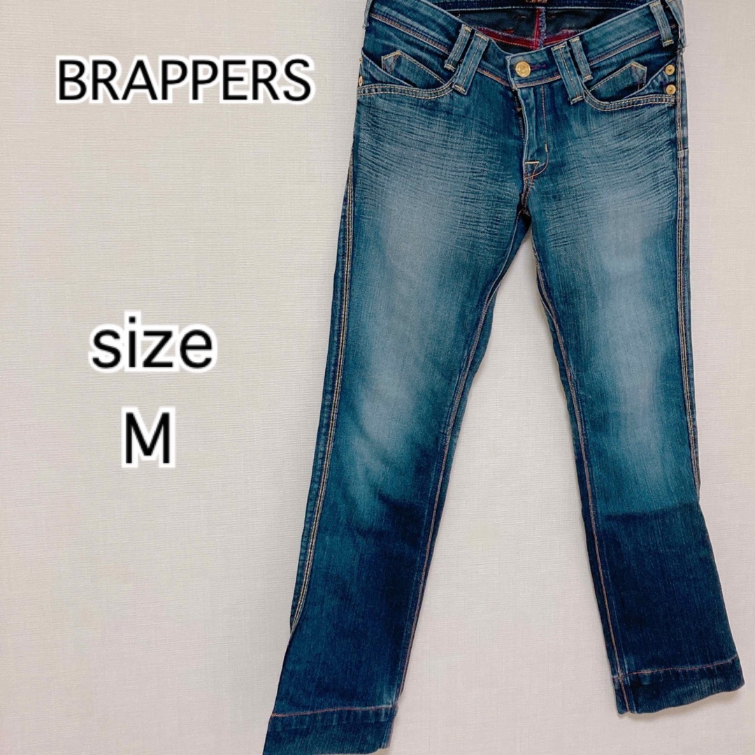 BRAPPERS(ブラッパーズ)の[BRAPPERS]ブラッパーズ　デニム　ジーンズ　M レディースのパンツ(デニム/ジーンズ)の商品写真