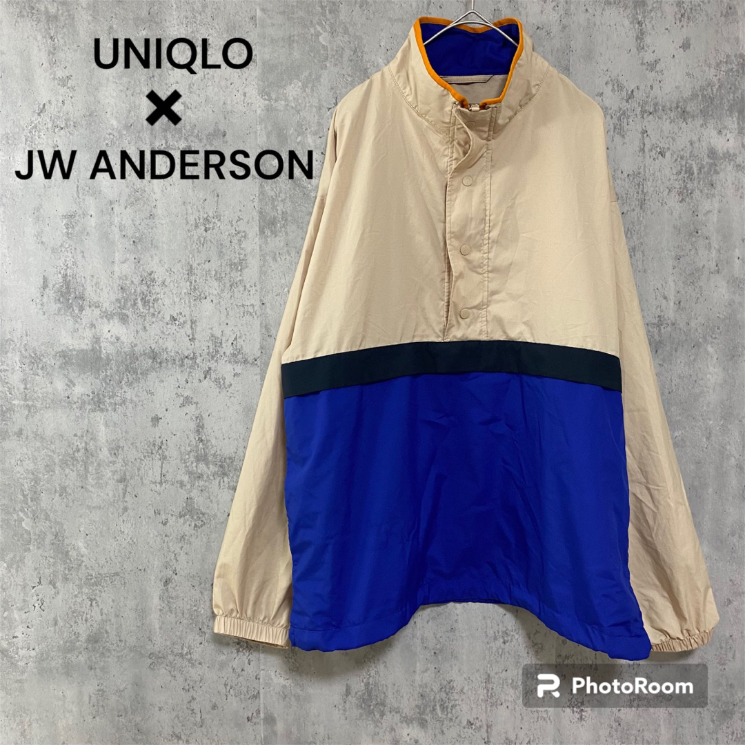 UNIQLO(ユニクロ)のUNIQLO ユニクロ JW ANDERSON ポケッタブル プルオーバー M メンズのジャケット/アウター(ナイロンジャケット)の商品写真