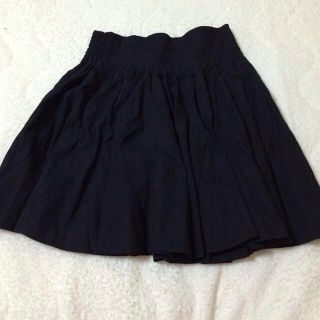 ローリーズファーム(LOWRYS FARM)の黒 スカート♡(ひざ丈スカート)
