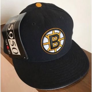 ニューエラー(NEW ERA)のニューエラ　デッドストック　Boston Bruins NHL BBCAP 希少(キャップ)