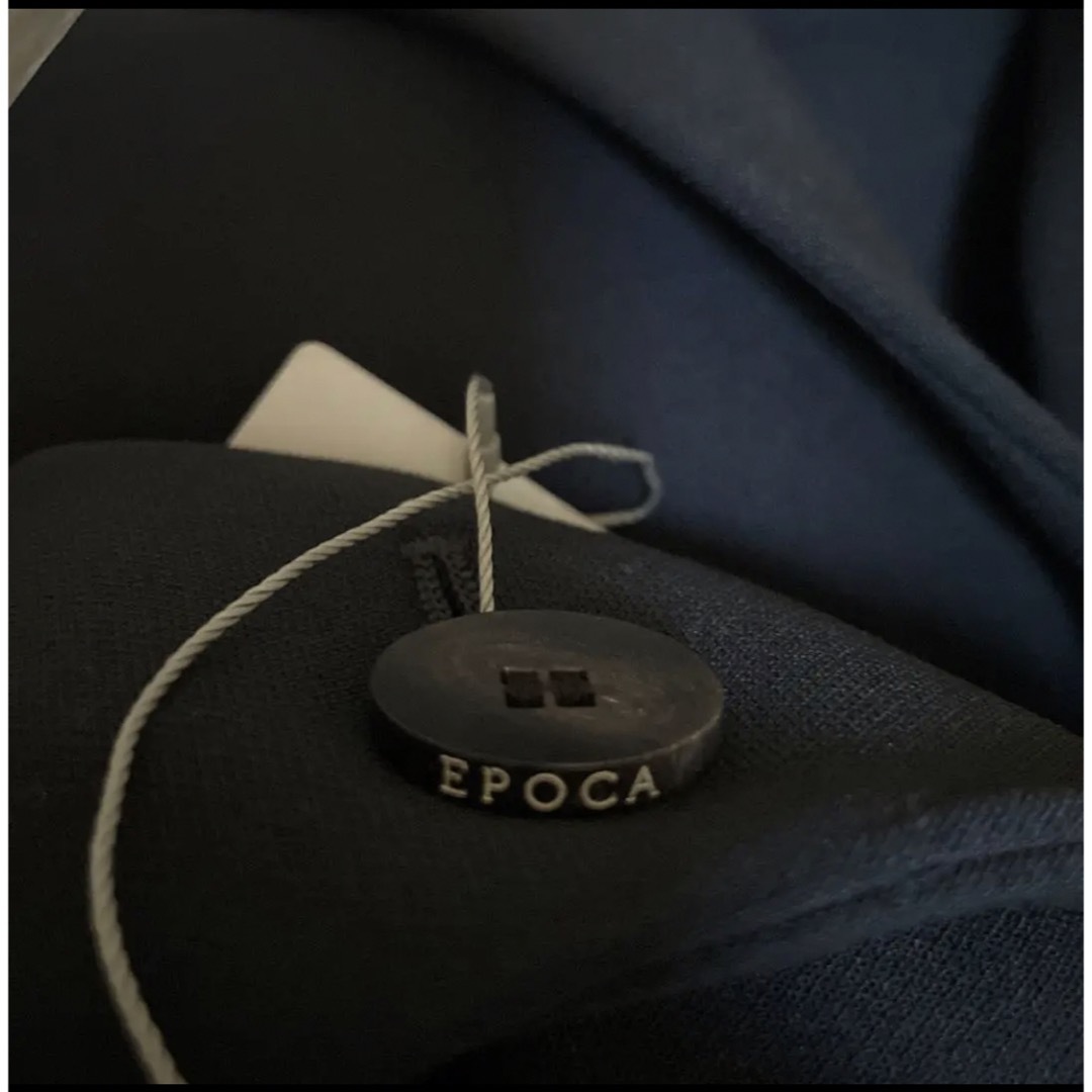 新品タグ付き エポカ EPOCA ウールクレープ 最高級 ジャケット オフ白
