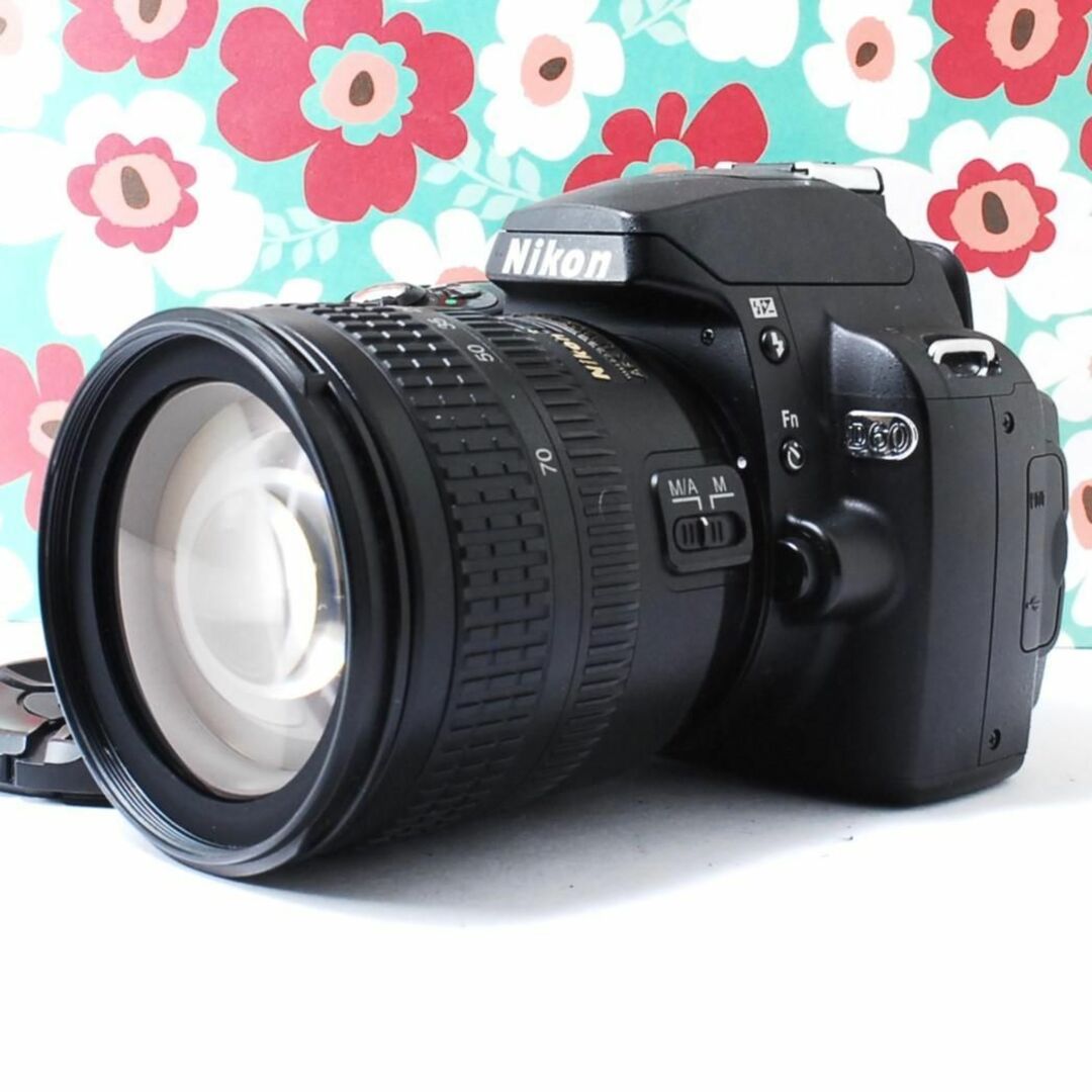 ❤️初心者お勧め❤Nikon Ｄ60❤️小さい軽るい簡単綺麗❤届いてすぐ