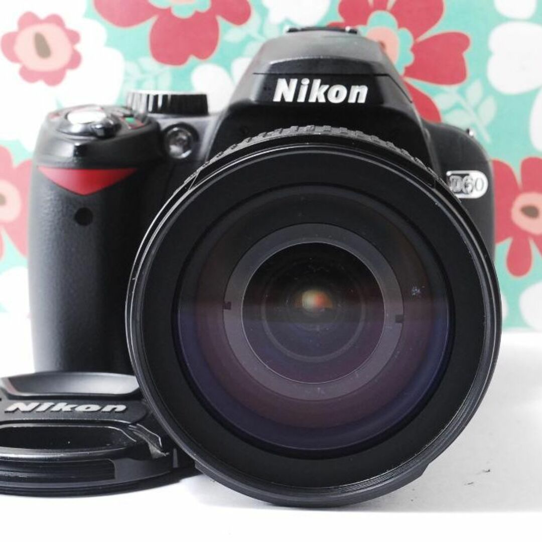 ❤️初心者お勧め❤Nikon D60❤️小さい軽るい簡単綺麗❤届いてすぐ
