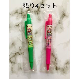 新品 Juggler ジャグラーの黒字ボールペン ピンクとグリーン２本セット(パチンコ/パチスロ)