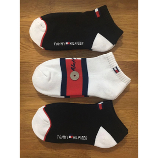 トミーヒルフィガー(TOMMY HILFIGER)の新品トミーヒルフィガーTOMMY HILFIGERメンズソックス3足セット450(ソックス)