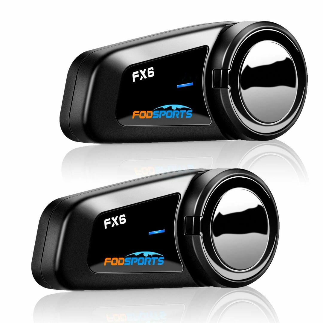 Fodsports バイク インカム FX6 6人同時通話 Bluetooth5