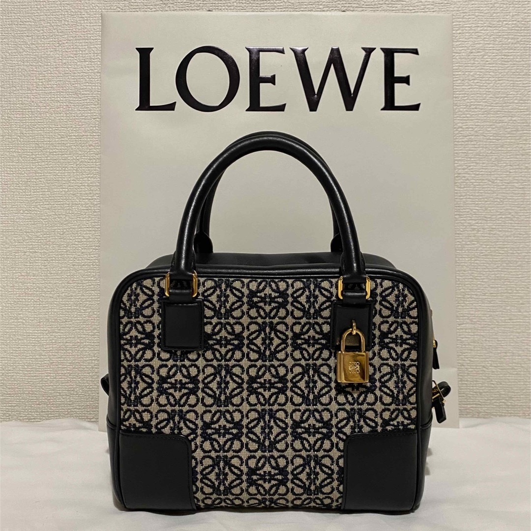 内ポケット【LOEWE】スクエアバッグ/アマソナ19