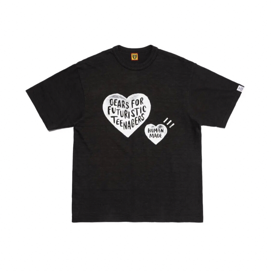 HUMAN MADE(ヒューマンメイド)のヒューマンメイド　GRAPHIC T-SHIRT #4　黒2XL メンズのトップス(Tシャツ/カットソー(半袖/袖なし))の商品写真