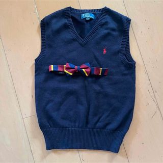 ラルフローレン(Ralph Lauren)のRalph Lauren  ラルフローレン　キッズ用　蝶ネクタイ•ベストセット(ニット)