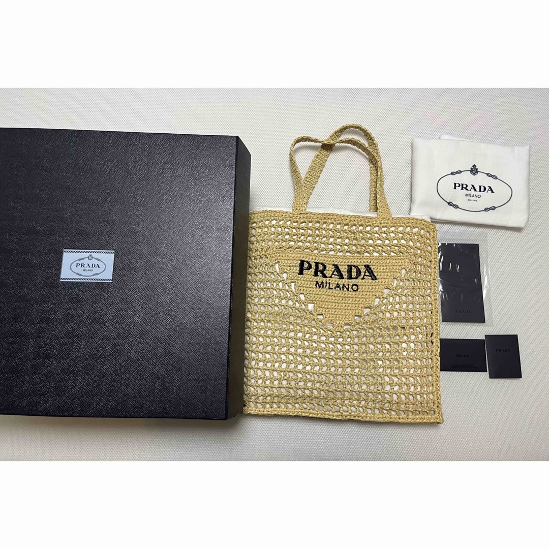 PRADA - 【新品未使用】プラダ❁PLADA❁バッグ❁かごの通販 by MOMO's ...