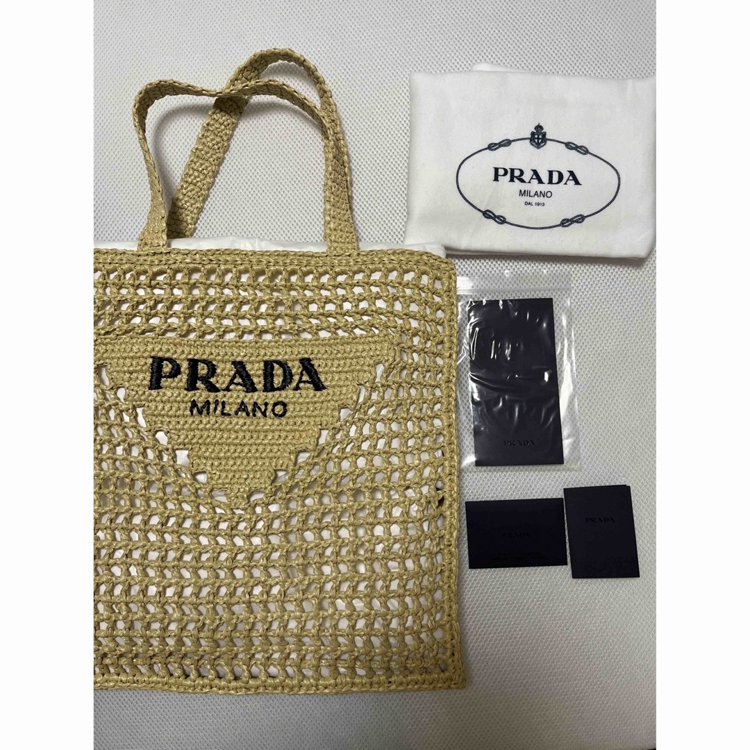 【新品未使用】プラダ❁PLADA❁バッグ❁かご