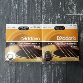 新品　D'Addario ダダリオ アコースティックギター弦  EXP15(弦)