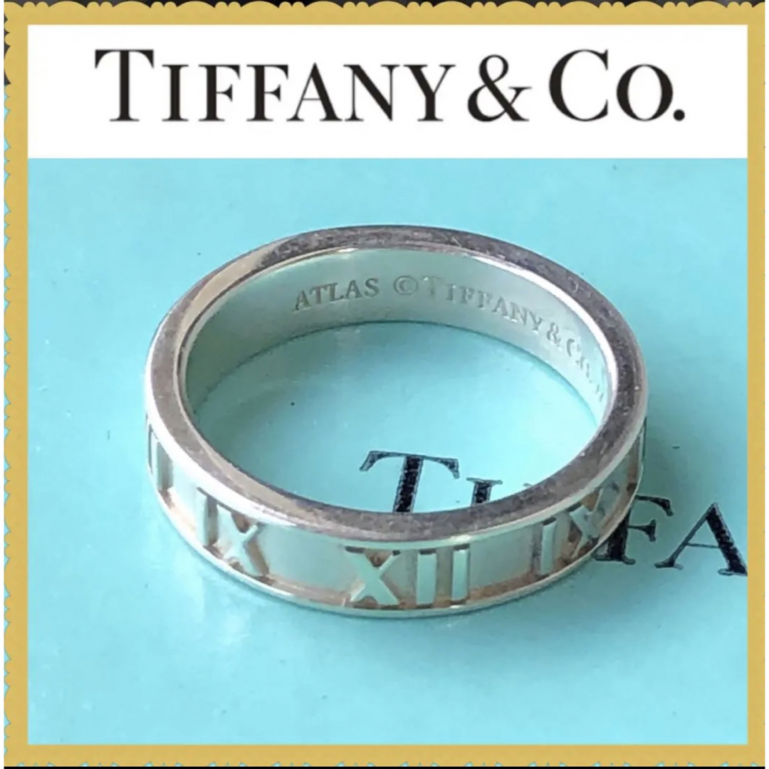 Tiffany & Co.(ティファニー)のティファニーアトラスリング　指輪　9.5~10号　AG925 レディースのアクセサリー(リング(指輪))の商品写真