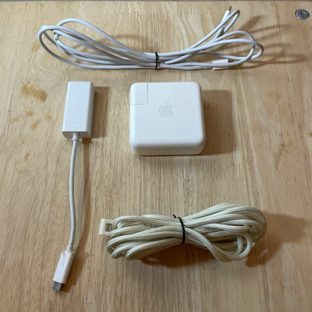 Apple - Apple純正 61W USB-C電源アダプタ&充電ケーブル(2m) +おまけの ...