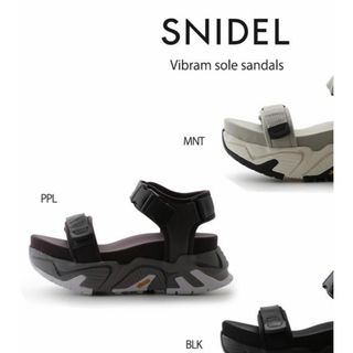 スナイデル(SNIDEL)のSNIDEL Vibramソールサンダル  PPL(サンダル)