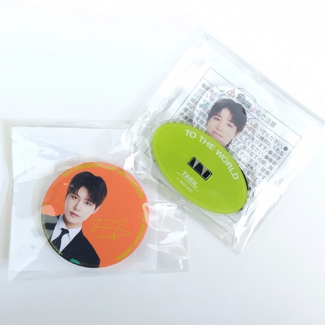 NCT テイル NCT NATION 公式グッズ ランダムトイ 缶バッチ クリアプレートの通販 by もなかもな｜エヌシーティーならラクマ