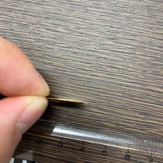 長期保管品 レディース ペンダントトップ ステンドグラスジュエリー K18