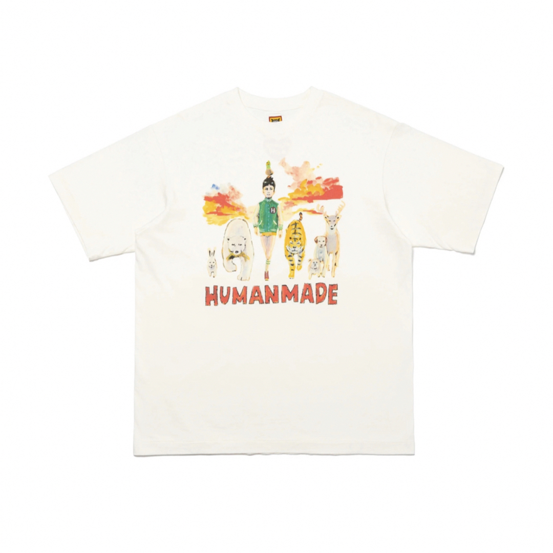 HUMAN MADE KEIKO SOOTOME T-SHIRT #1100%COTTONCOLOR 