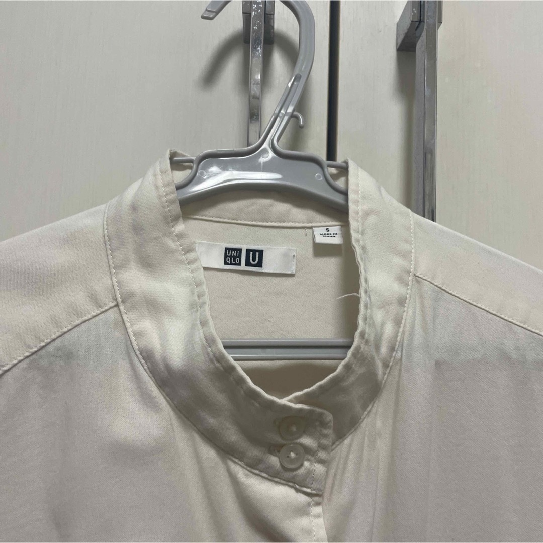 UNIQLO(ユニクロ)のUNIQLO U スタンドカラーシャツ レディースのトップス(シャツ/ブラウス(長袖/七分))の商品写真