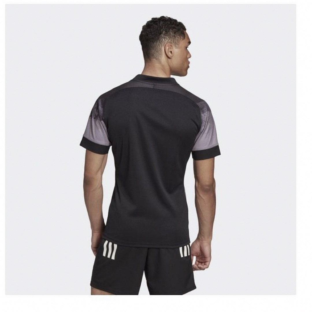 adidas(アディダス)のオールブラックスユニフォーム　Mサイズ メンズのトップス(Tシャツ/カットソー(半袖/袖なし))の商品写真