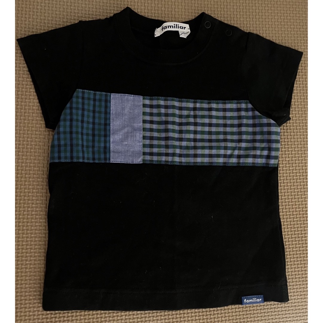 ファミリア 半袖Tシャツ&リバーシブルズボン 80 - Tシャツ