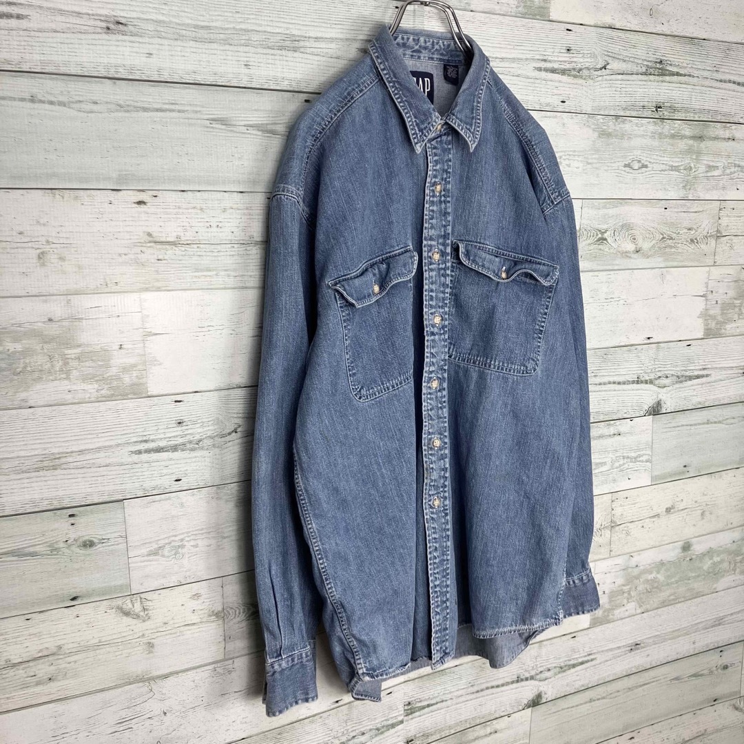 GAP - GAP オールドギャップ 古着 旧タグ 紺タグ 90年代 デニム LS