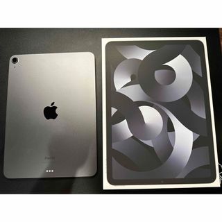 アイパッド(iPad)の【美品】ipad air 5 space gray 64GB(タブレット)