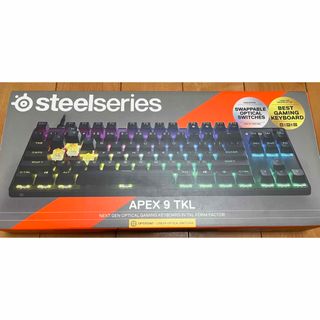 スティールシリーズ(SteelSeries)のSteelSeries Apex9 TKL 英語配列(PC周辺機器)