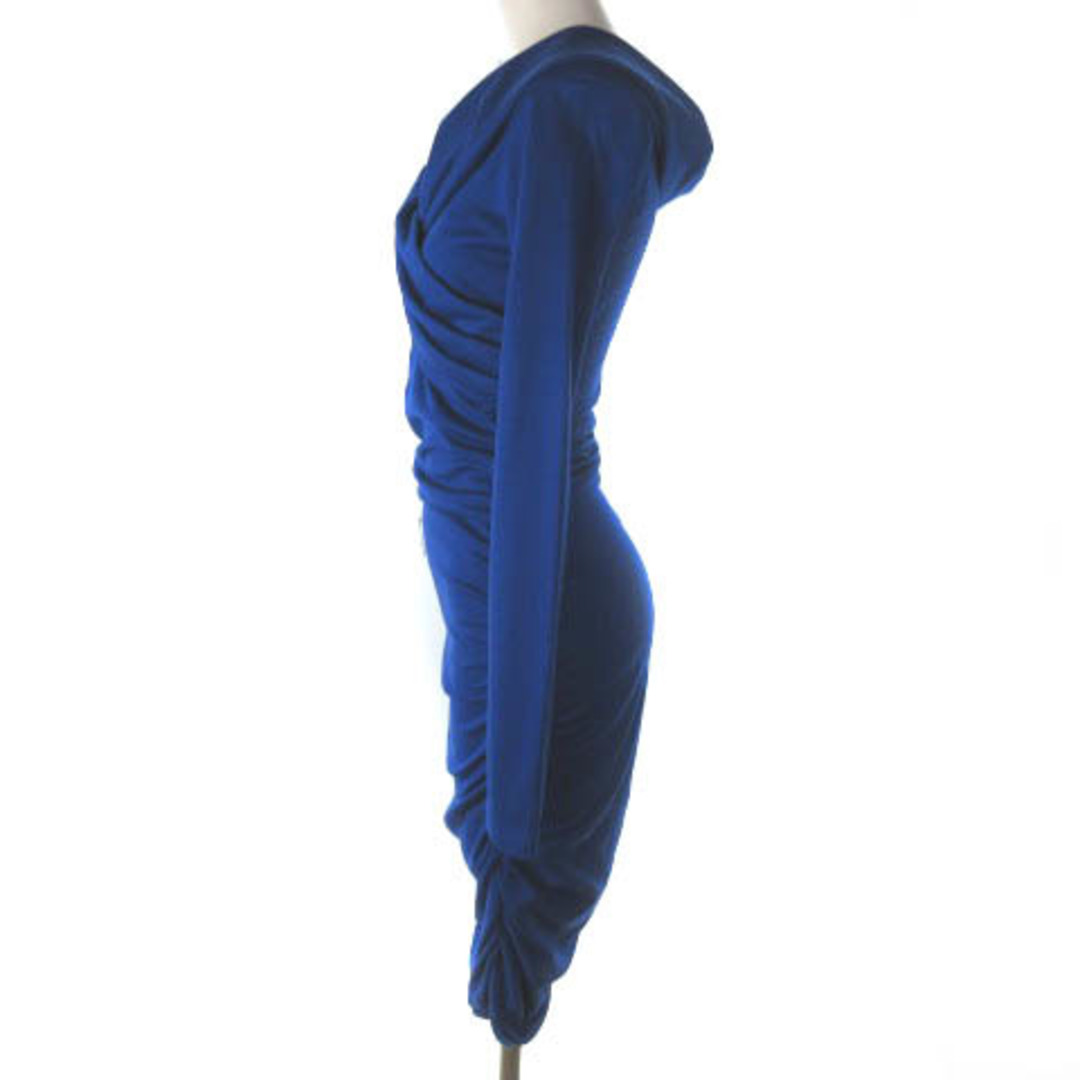 DIANE von FURSTENBERG(ダイアンフォンファステンバーグ)のダイアンフォンファステンバーグ 近年モデル ワンピース ドレス 膝丈 0 青 レディースのワンピース(ひざ丈ワンピース)の商品写真