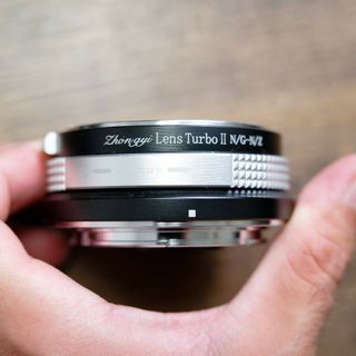 ニコン(Nikon)の中一光学 Lens turbo II Nikon F→Z(レンズ(単焦点))