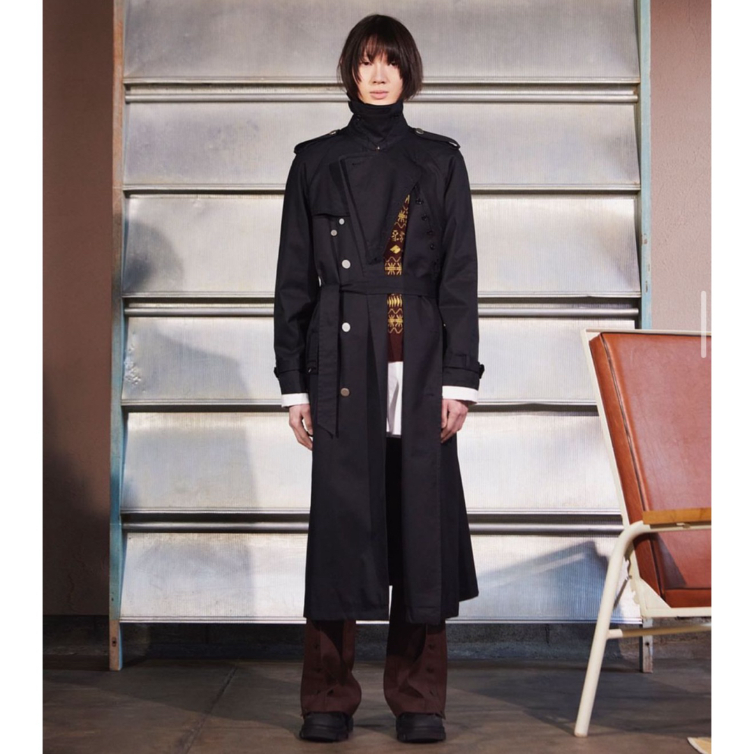 yuki hashimoto 21aw トレンチコート