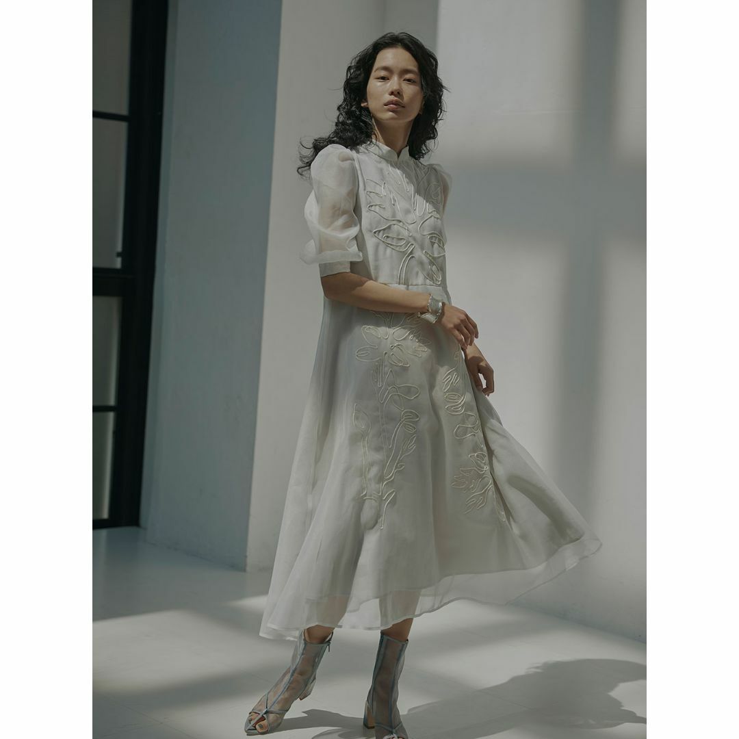 AMERI MEDI FOREST EMBROIDERY DRESS AMERI MEDI FOREST EMBROIDERY DRESS