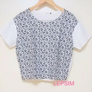 レプシィム(LEPSIM)のLEPSIM ❥ 花柄刺繍ブラウス💕 Fサイズ(シャツ/ブラウス(半袖/袖なし))