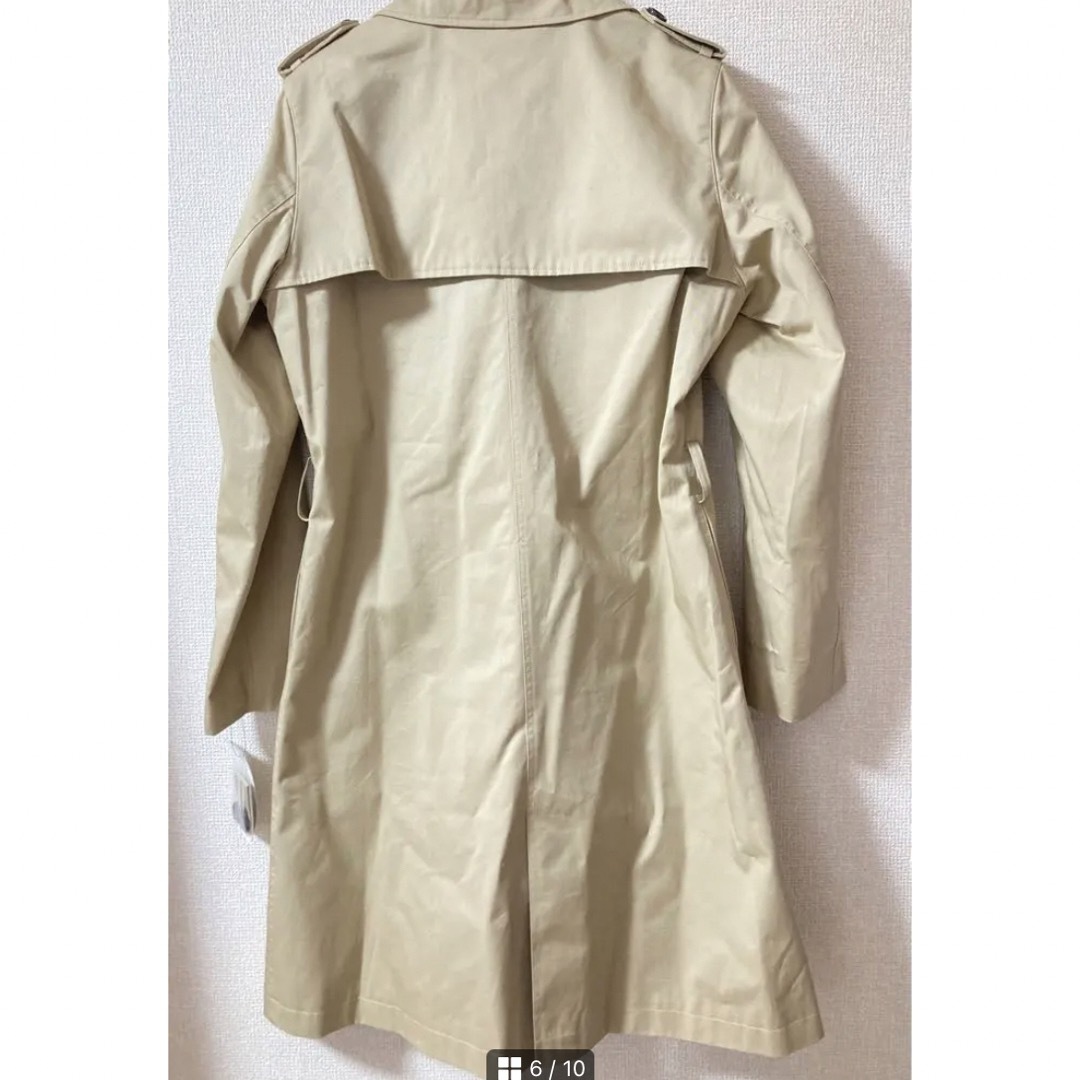 ✨新品タグ付き✨アミアンハウス トレンチコート ゆったり ベージュ 綿100%