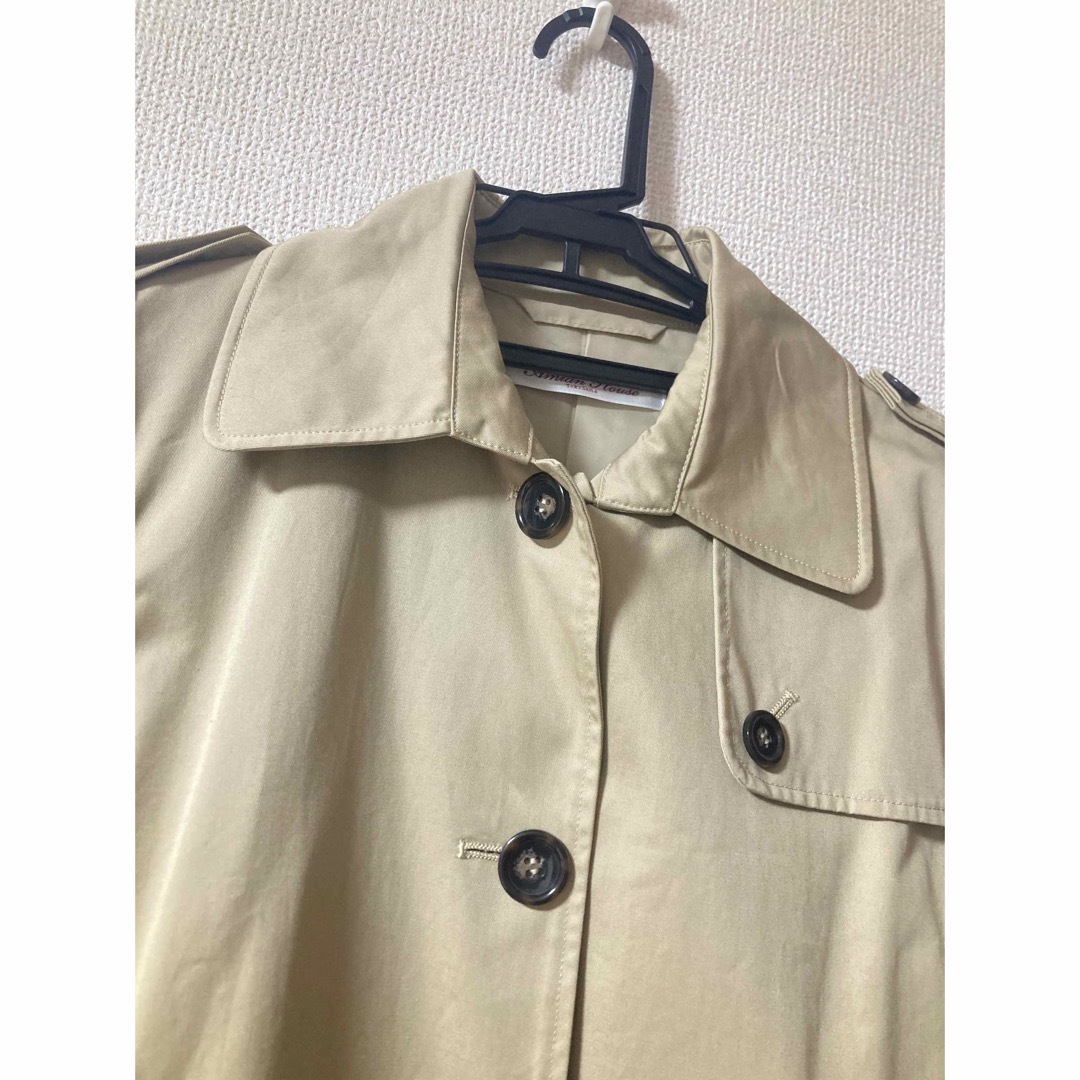 ✨新品タグ付き✨アミアンハウス トレンチコート ゆったり ベージュ 綿100%