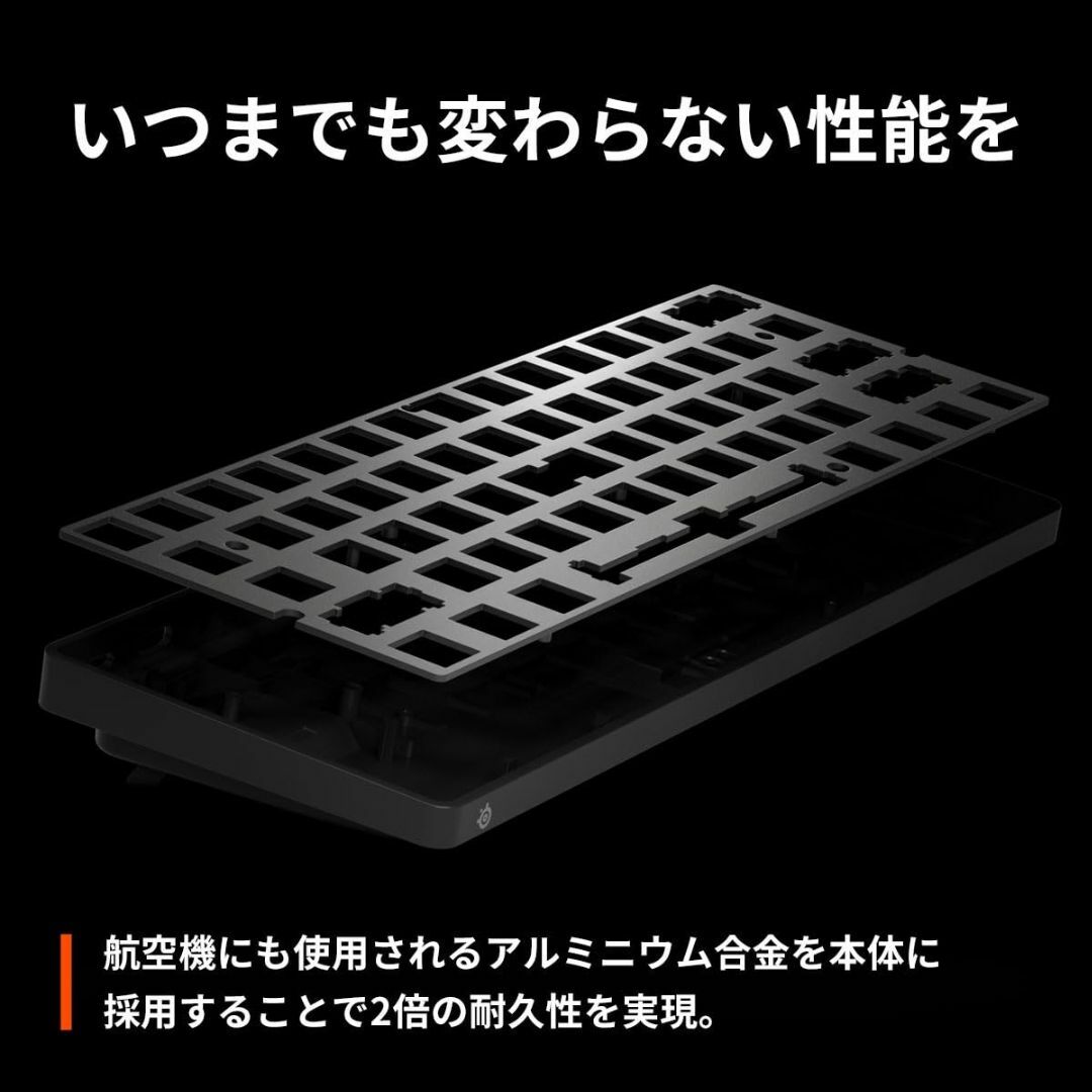 SteelSeries ゲーミングキーボード ミニサイズ Apex Pro Mi
