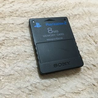 プレイステーション2(PlayStation2)のプレイステーション2　メモリーカード(家庭用ゲーム機本体)