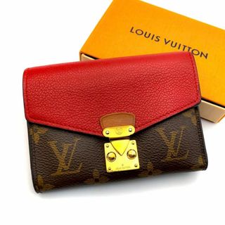 ルイヴィトン(LOUIS VUITTON)の【きぃ様専用】ルイヴィトン パラス レッド コンパクト 折り財布(財布)