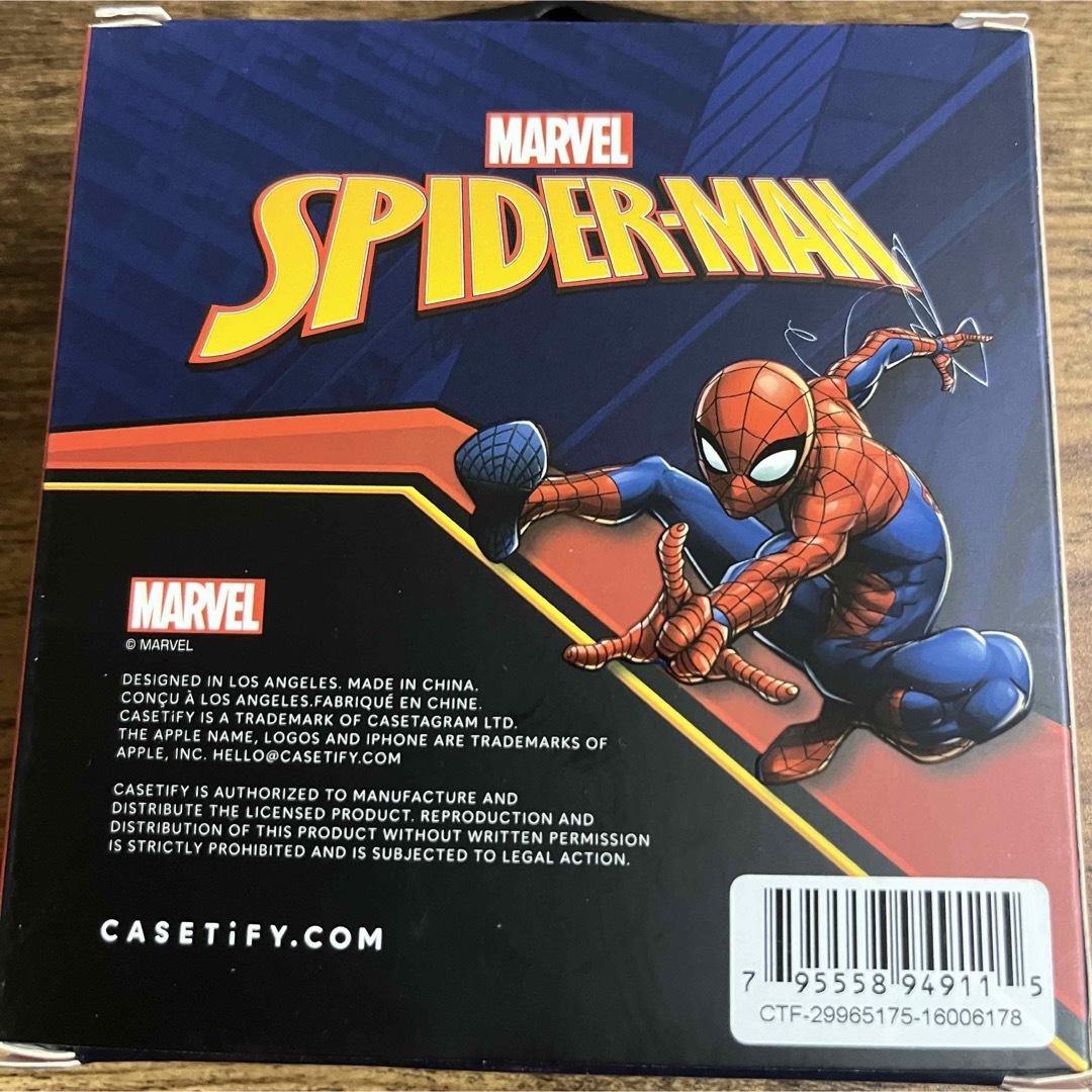 MARVEL - CASETiFY×スパイダーマンコラボ Airpods Pro2 海外限定の通販