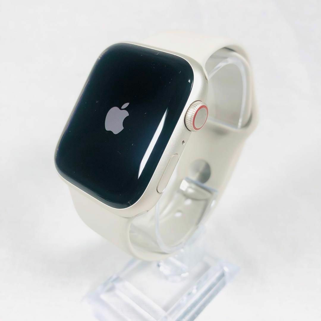 Apple Watch7 GPS+セルラー 45mm アルミニウム スターライト | www