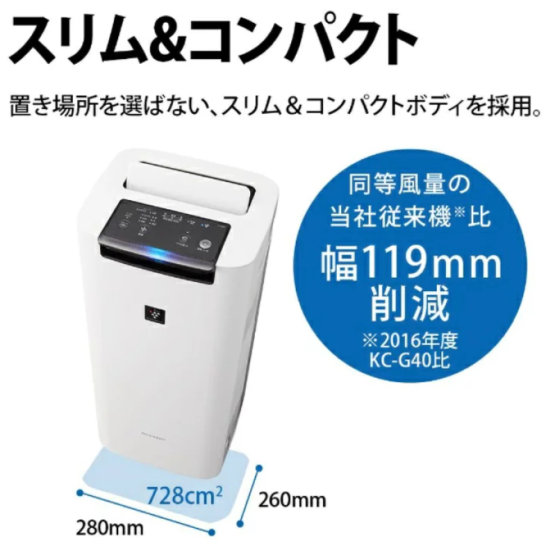 新品未開封　シャープ SHARP 加湿空気清浄機　プラズマクラスター25000 5