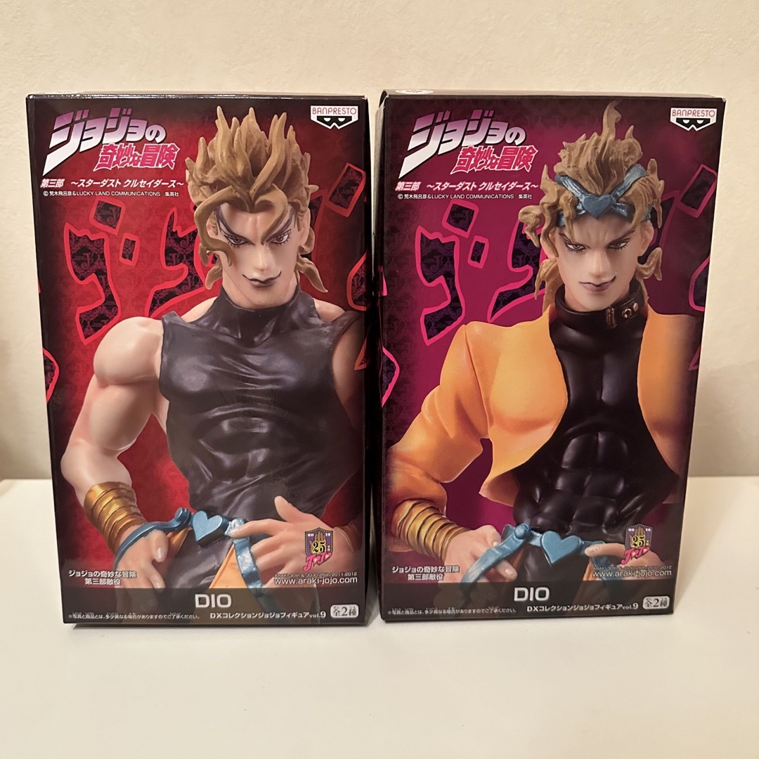 BANPRESTO(バンプレスト)のジョジョの奇妙な冒険 第3部  DIO フィギュア 2種セット エンタメ/ホビーのフィギュア(アニメ/ゲーム)の商品写真