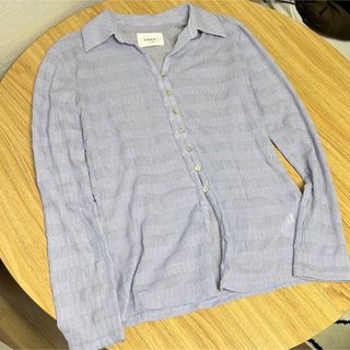 アメリヴィンテージ(Ameri VINTAGE)のAmeri SHIRRING TIGHT LONG SHIRT(シャツ/ブラウス(長袖/七分))