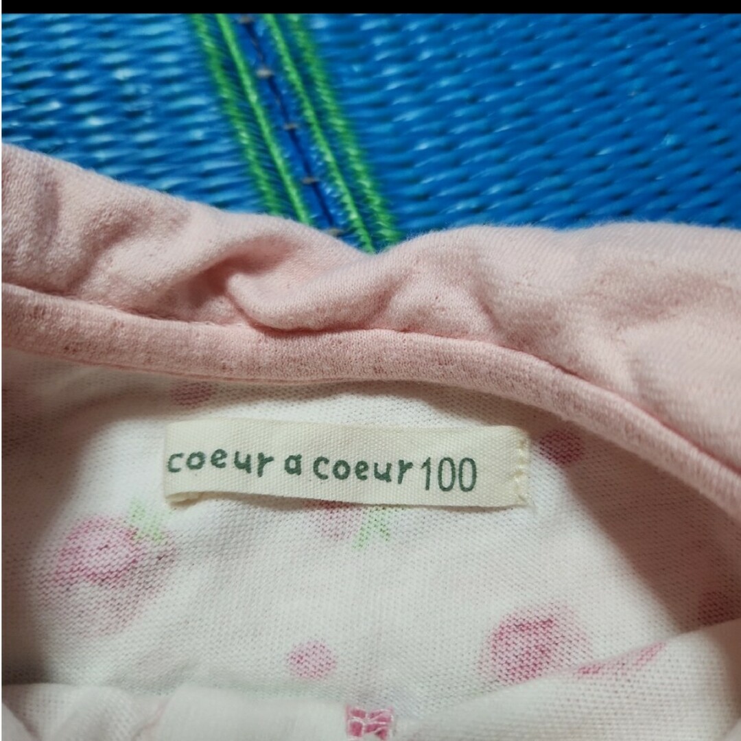 coeur a coeur(クーラクール)のクーラクール100 キッズ/ベビー/マタニティのキッズ服女の子用(90cm~)(ワンピース)の商品写真